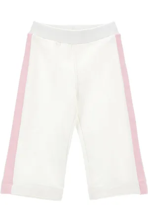 MONNALISA Palazzo fleece trousers