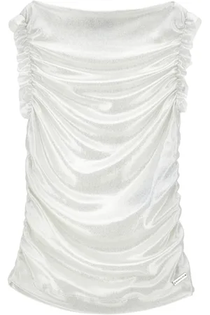 MONNALISA Draped foil top