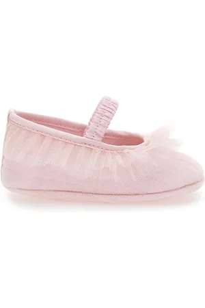 MONNALISA Pleated tulle ballet flats