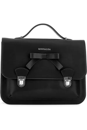 MONNALISA Regenerated leather satchel