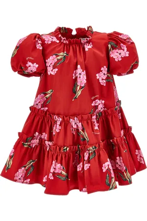 MONNALISA Floral print flared dress