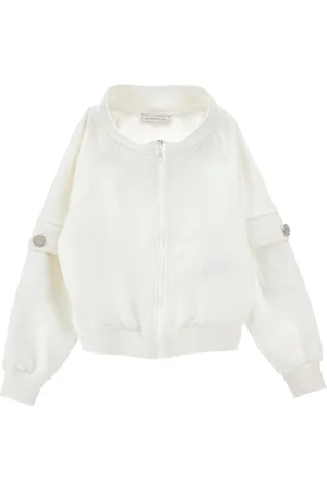 MONNALISA Sweatshirt with zip and pocket