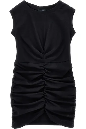 MONNALISA Organic cotton dress with drape