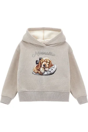 MONNALISA Lurex hoodie