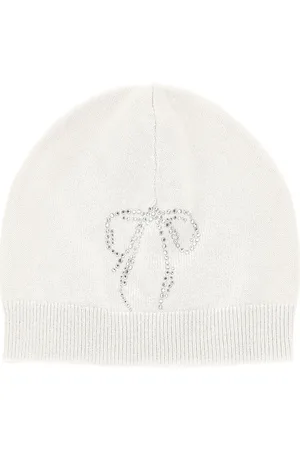 MONNALISA Knitted hat with rhinestones