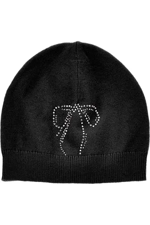 MONNALISA Knitted hat with rhinestones