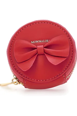 MONNALISA Regenerated leather bracelet purse