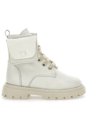MONNALISA Leather boots with pocket