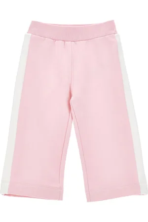 MONNALISA Palazzo fleece trousers