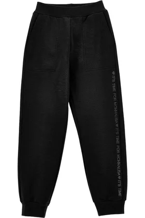 MONNALISA Heavyweight fleece joggers