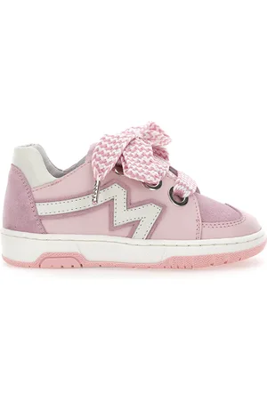 MONNALISA Two-tone basketball style sneakers