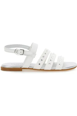MONNALISA Sandals with crystals