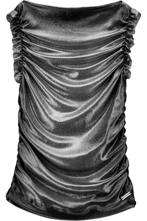 MONNALISA Draped foil top