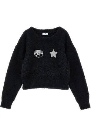 Chiara Ferragni CF Eyestar plush sweater