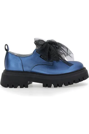 MONNALISA Laminated derby shoes