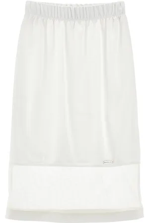 MONNALISA Viscose longuette skirt