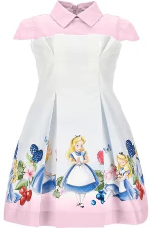 MONNALISA Alice bustier satin dress