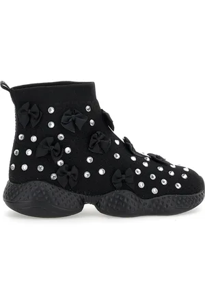 MONNALISA Stretch fabric jump shoes