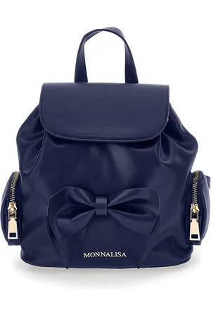 MONNALISA Regenerated leather backpack