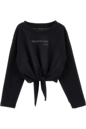MONNALISA Jersey T-shirt with knot