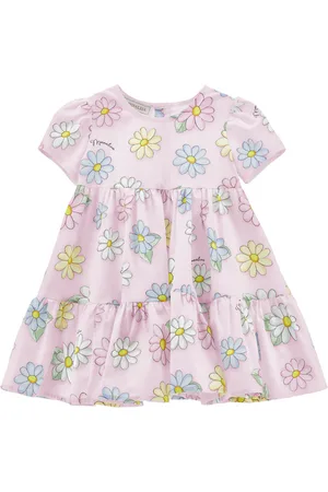 MONNALISA Daisy poplin dress