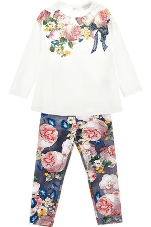 MONNALISA Maxi T-shirt with leggings