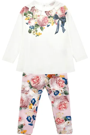 MONNALISA Maxi T-shirt with leggings