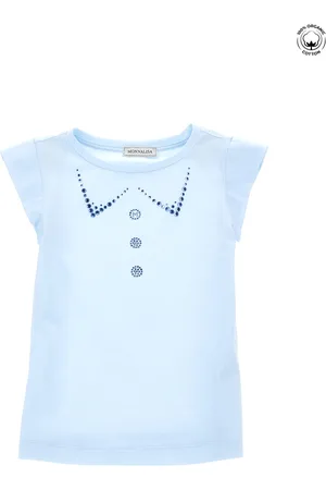 MONNALISA Basic cotton t-shirt