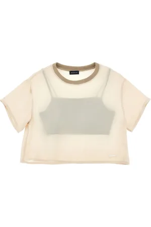 MONNALISA Georgette T-shirt with top