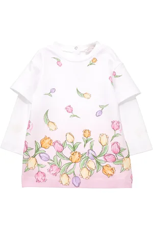 MONNALISA Double sleeve sweatshirt dress