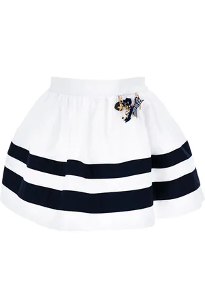 MONNALISA Poplin skirt with charms