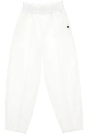 MONNALISA Long gabardine balloon trousers