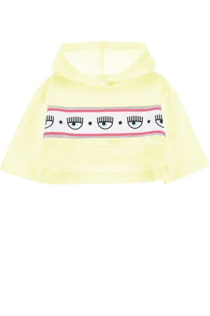 Chiara Ferragni Maxi logomania cropped sweatshirt