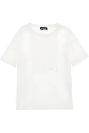 MONNALISA T-shirt with plastron