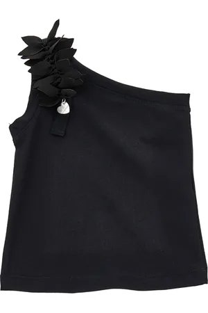 MONNALISA One-shoulder tank top