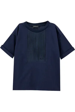 MONNALISA T-shirt with plastron