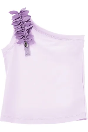 MONNALISA One-shoulder tank top