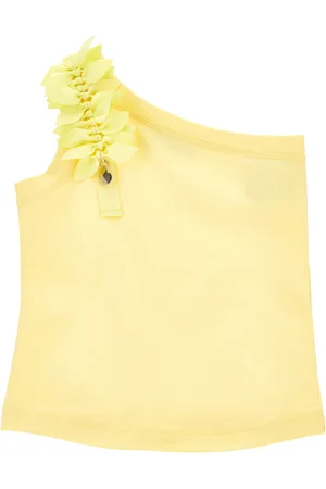 MONNALISA One-shoulder tank top