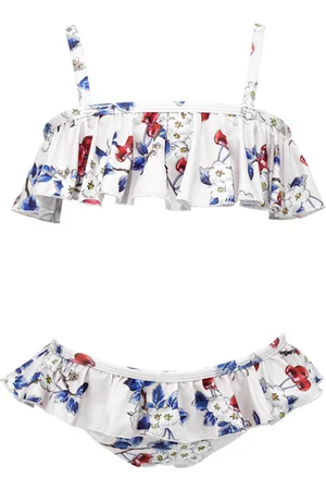 MONNALISA Two-piece swimsuit with flounces