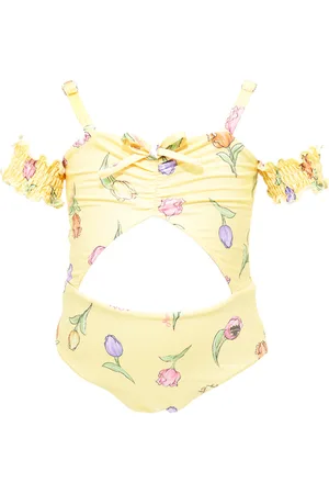 MONNALISA Tulip one-piece swimsuit