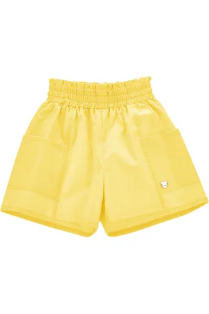 MONNALISA Gabardine Bermuda shorts with pockets
