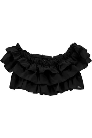 MONNALISA Frou frou cotton top