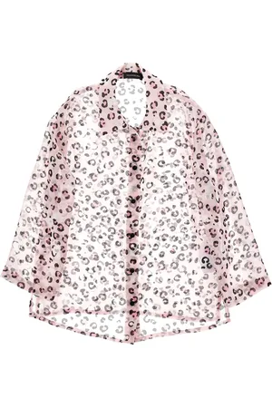 MONNALISA Printed georgette shirt