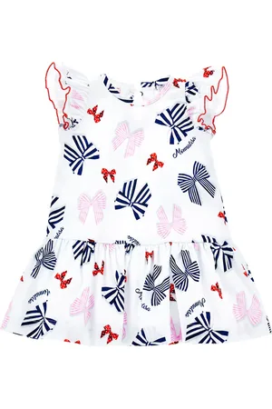 MONNALISA Low-waisted cotton dress