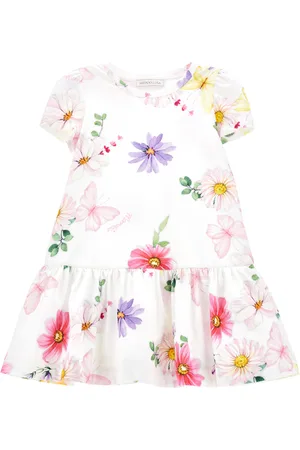 MONNALISA Low-waisted cotton dress