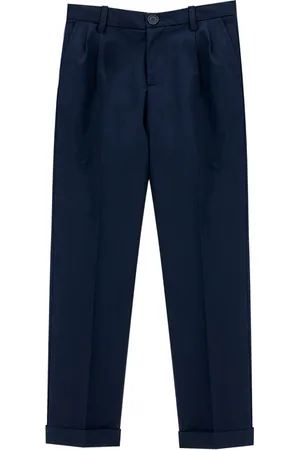 MONNALISA Classic gabardine trousers