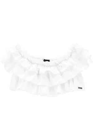 MONNALISA Frou frou cotton top