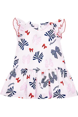 MONNALISA Low-waisted cotton dress