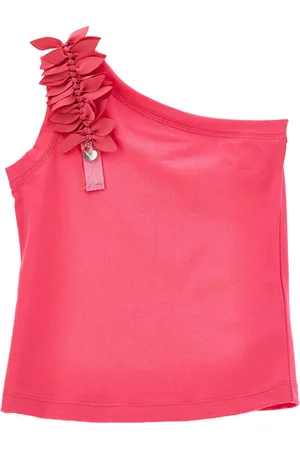 MONNALISA One-shoulder tank top