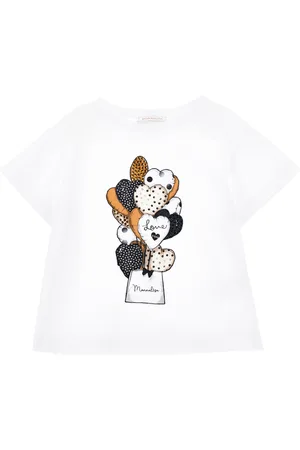 MONNALISA Balloon jersey maxi T-shirt